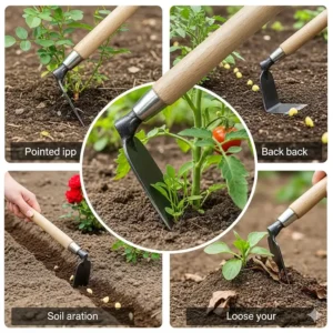 Ein Vergleich der verschiedenen Vorteile und Verwendungen einer kleine handhacke garten für diverse Gartenaufgaben.