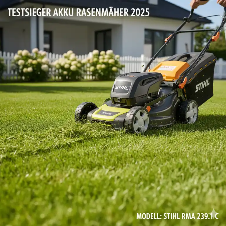 Akku Rasenmäher Test 2025: 7 Top-Modelle im Vergleich
