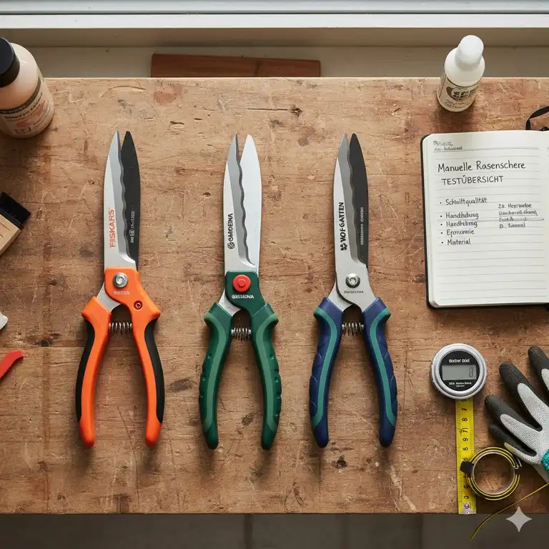 Manuelle Rasenschere Test 2025: 7 Modelle im Vergleich