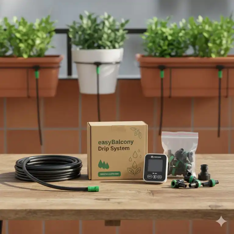 Tropfbewässerung Balkon günstig: Die 7 besten Systeme für perfekt bewässerte Pflanzen 2025