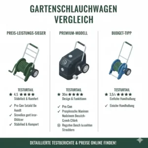 Großer schlauchwagen garten test vergleich mit detaillierten ergebnissen