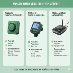 Ergebnisse vom wasser timer garten test und bestenliste.
