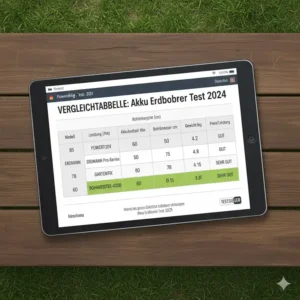 Detaillierte Akku Erdbohrer Test Ergebnisse und Bewertungen 2024
