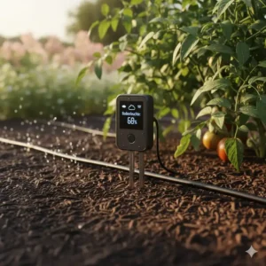 Bodenfeuchtigkeitssensor zur Steuerung der automatische gartenbewässerung solar