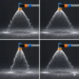 Ergebnisse zur Wasserverteilung der Modelle aus dem Rasensprenger Test 2025.