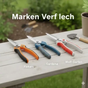 Manuelle Rasenschere Test – Die besten Marken im Überblick (Gardena, Wolf-Garten, Fiskars).