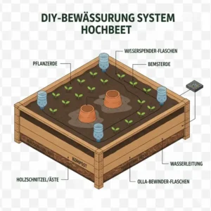 DIY bewässerungssystem hochbeet zum Selberbauen