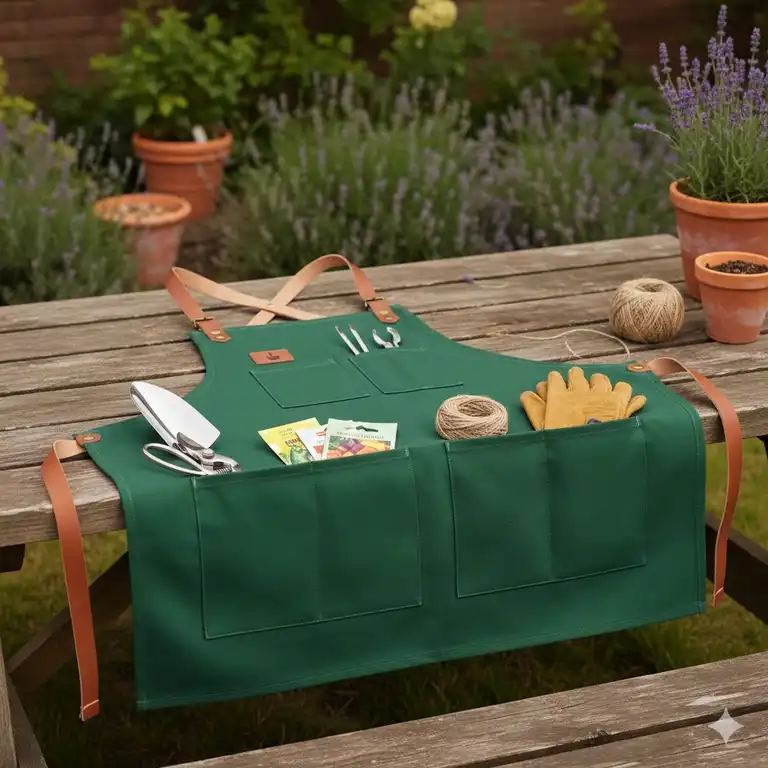 Gartenschürze mit Taschen: Die 7 besten Modelle für Gartenprofis & Hobbygärtner