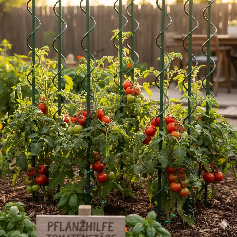 Pflanzhilfe Tomatenstäbe: Die 7 besten Stäbe für eine RIESIGE Ernte 2025