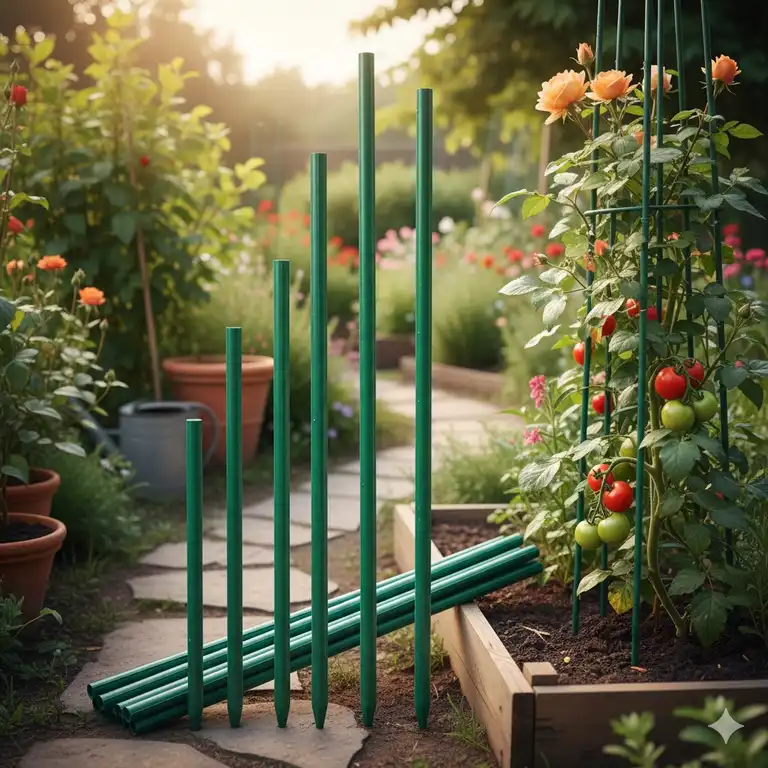 Pflanzstäbe metall beschichtet: Die 7 besten Stützen für 2025!