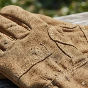 arbeitshandschuhe leder garten für schwere Tätigkeiten wie Holzstapeln, bieten optimalen Grip und Schutz.