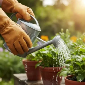 arbeitshandschuhe leder garten wasserabweisend: Imprägnierte Oberfläche schützt die Hände vor Feuchtigkeit und Nässe.