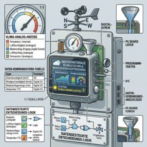 Die Wetterbeständigkeit der Sensoren bei einer automatische gartenbewässerung mit regensensor.