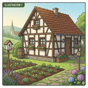 Vorher-Nachher-Vergleich der Bodenstruktur mit einer gartenwalze für rasensaat mit verstellbarem griff.