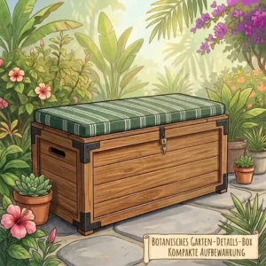 aufbewahrungsbox garten sitzgelegenheit metal reinforced patio storage chest with comfortable dual seating